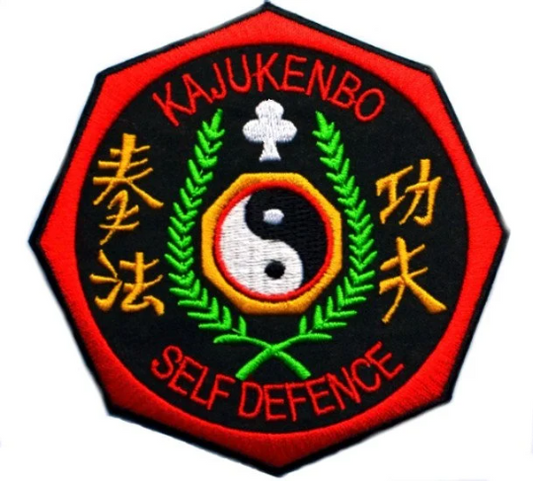 Kajukenbo Self Defence Patch (4 Inch) Iron/Sew on Badge Hawaii Martial Arts Emblem Crest Gift Patches