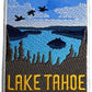 Lake Tahoe Nevada California Patch (3.5 Inch) Iron-on or Sew-on Badge Souvenir Travel USA Backpack, Jacket, Hat, Bag DIY Emblem Gift Patches