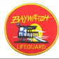 Baywatch Lifeguard Patch (4 Inch) Iron or sew-on Badge Retro TV Movie DIY Costume Beach Shorts, Jacket, Backpack, Cap, Gift Patches