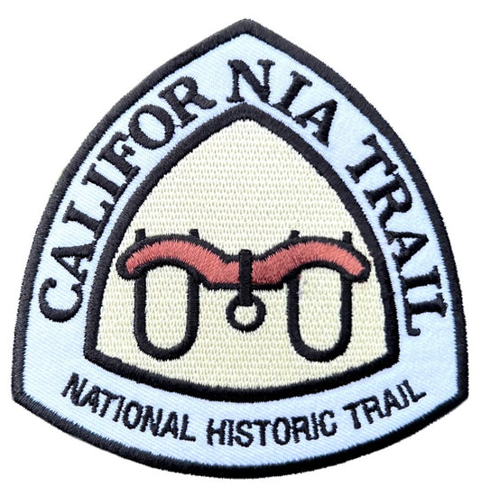 California National Historic Trail Patch (3.5 Inch) Iron-on or Sew-on Badge Hiking Trek Souvenir Emblem Crest Bag Backpack Gift Patches