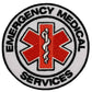 Emergency Medical Services EMS Patch (3 Inch) Embroidered Iron or Sew-on Badge Applique Costume Shirt / Bag / Jacket /  Hat / Gift Patches