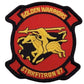 Top Gun Rooster Patch Set (3.5 Inch) Velcro Badges Golden Warriors US Navy Fighters Weapon School Flight Suit Costume Patches