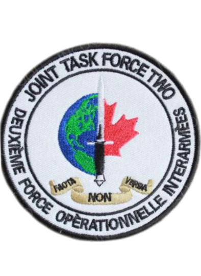 Tom Clancy's Canada Joint Task Force 2 JTF2 Rainbow-6 Patch (3.25”) Hook and Loop Velcro Badge