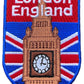 London England Patch (3 Inch) Iron-on / Sew-on Badge Colorful Embroidery Euro Trip Adventure Travel Souvenir Emblem DIY Gift Patches