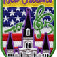 New Orleans Shield Patch (3 Inch) Iron-on Badge Travel USA Souvenir Emblem Perfect for Backpacks, Jackets, Hats, Bags, Crafts, Gift Patches