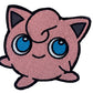 Jigglypuff Patch (3.5 Inch) Iron/Sew Badge Pokemon Legendary Pink Cartoon Patches