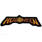 Helloween Patch (3 Inch) Pumpkin Logo Iron or Sew-on Badge Metal Music Patches