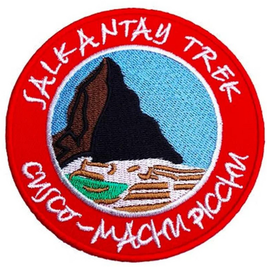 Salkantay Trek Cusco Machu Picchu Peru Patch (3.5 Inch) Iron-on Badge Travel Patches