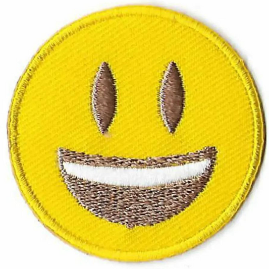 Smile Emoji Patch (2 Inch) Iron-on