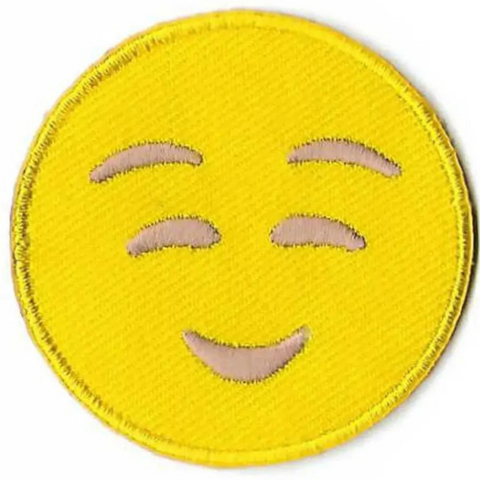 Smile Emoji Patch (2 Inch) Iron-on