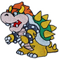 Bowser Patch (2.5 Inch) Super Mario Brothers Iron or Sew-on Badges Cartoon DIY Costume Patches