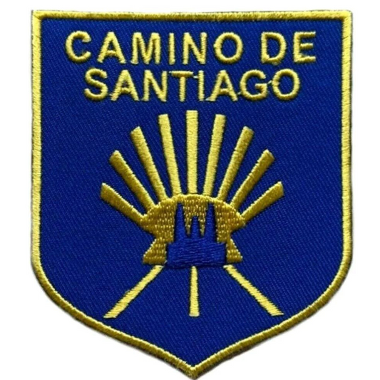 Camino De Santiago Patch (3 Inch) Iron-on Badge