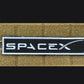 SpaceX Logo Patch (4 Inch) Velcro Badge (Hook + Loop) Nasa Space X Patches