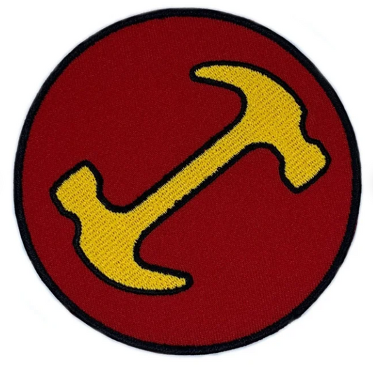 The Stonecutters Logo Patch (3 Inch) Iron/Sew-on Badge The Simpsons Stone Cutters Patches