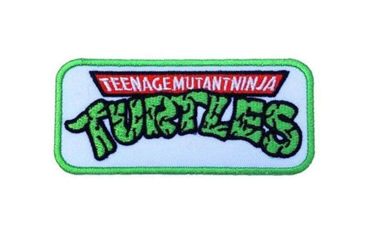 TMNT Patch (3.75 Inch) Iron-on Badge Teenage Mutant Ninja Turtles Costume Patches