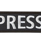 Press Patch (5 Inch) Velcro Hook + Loop Badge Media Patches