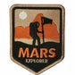 Mars Explorer Patch (3.5 Inch) Embroidered Iron on Badge NASA Space Craft Occupy Mars Elon Musk Red Planet