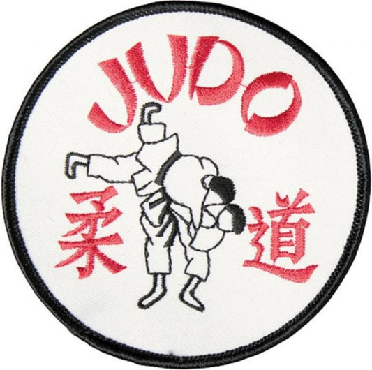 Judo Patch (4 Inch) Embroidered Iron / Sew on Badge Kimono Gi