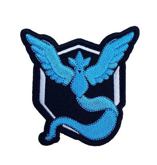 Team Mystic Patch (3 Inch) Iron-on Pokemon Badge