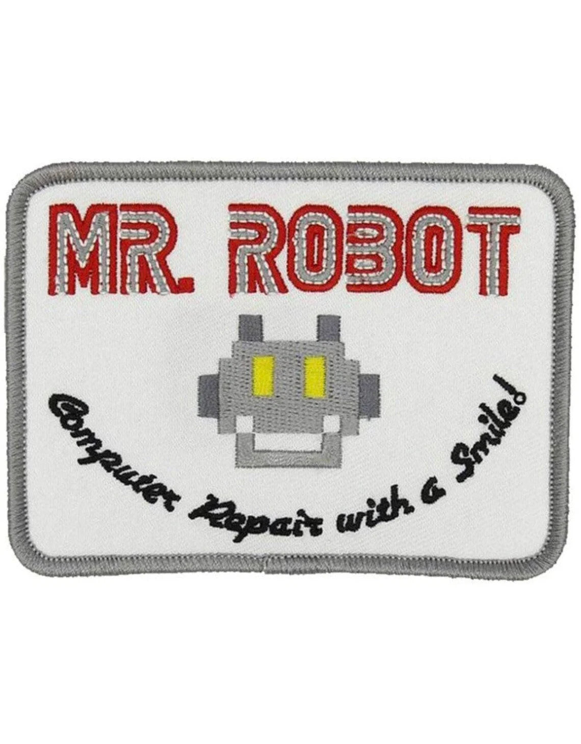 Mr Robot + Fsociety Patch Set (4 Inches) Iron or Sew-on Badge TV Sci-Fi Costume Patches