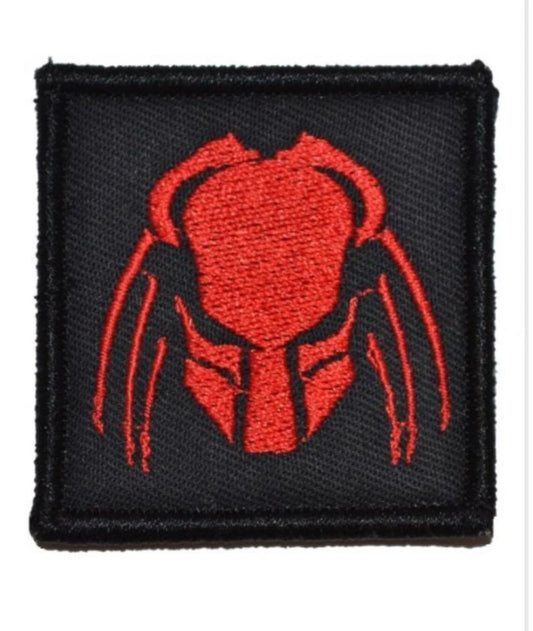 Predator Patch (2 Inch) Embroidered Velcro Hook and Loop Badge Alien Movie Costume Patches