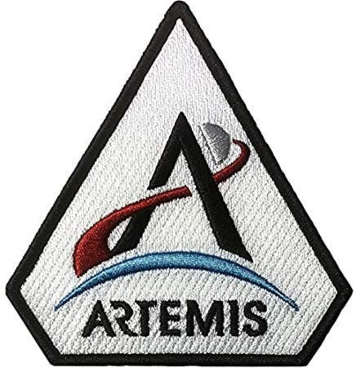 NASA Artemis Program Patch (4 Inch) Velcro Badge (Hook + Loop)