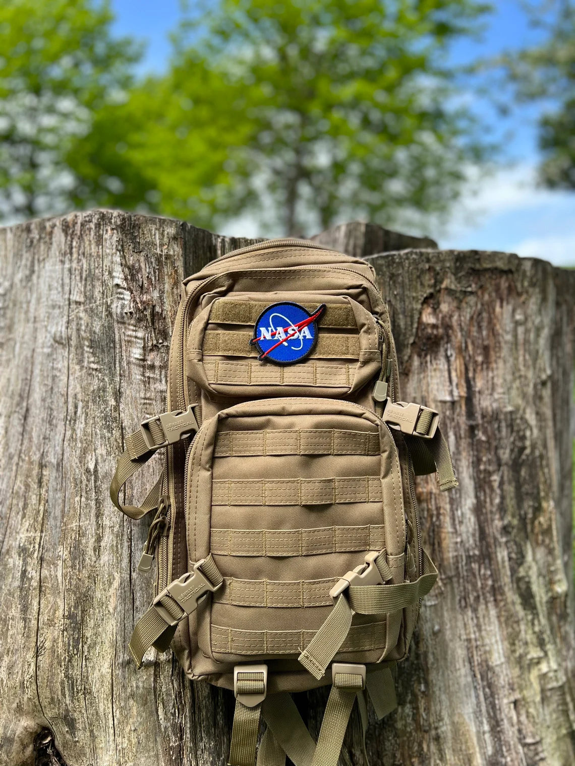 NASA Meatball Patch (3.5 Inch) Velcro Badge (Hook + Loop) Patches