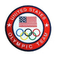 United States Olympic Team Patch (4 Inch) Iron-on Badge Team USA Olympics